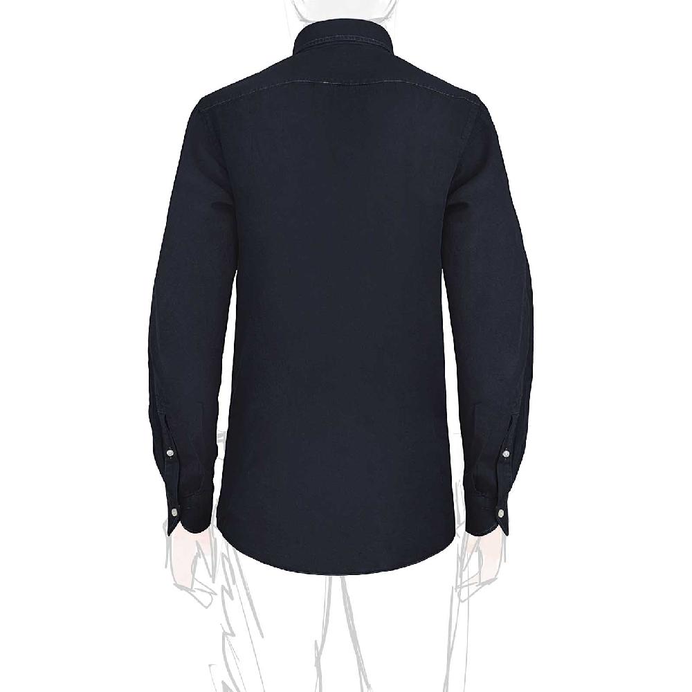 Rubinacci Camicia blu notte Qualità