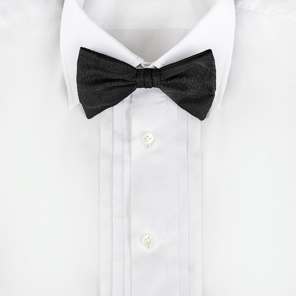 Rubinacci Camicia da smoking in cotone bianca con plisse' Vendita