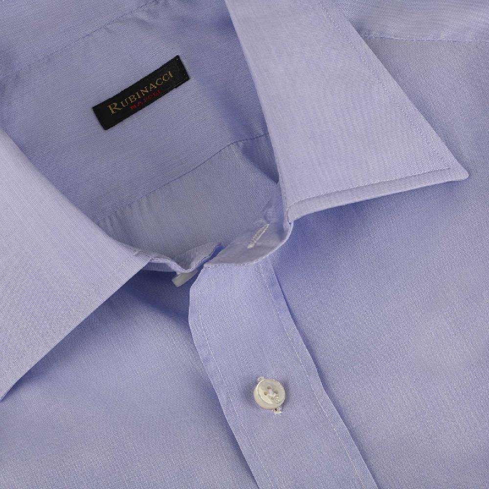 Rubinacci Camicia in cotone azzurra Promozione