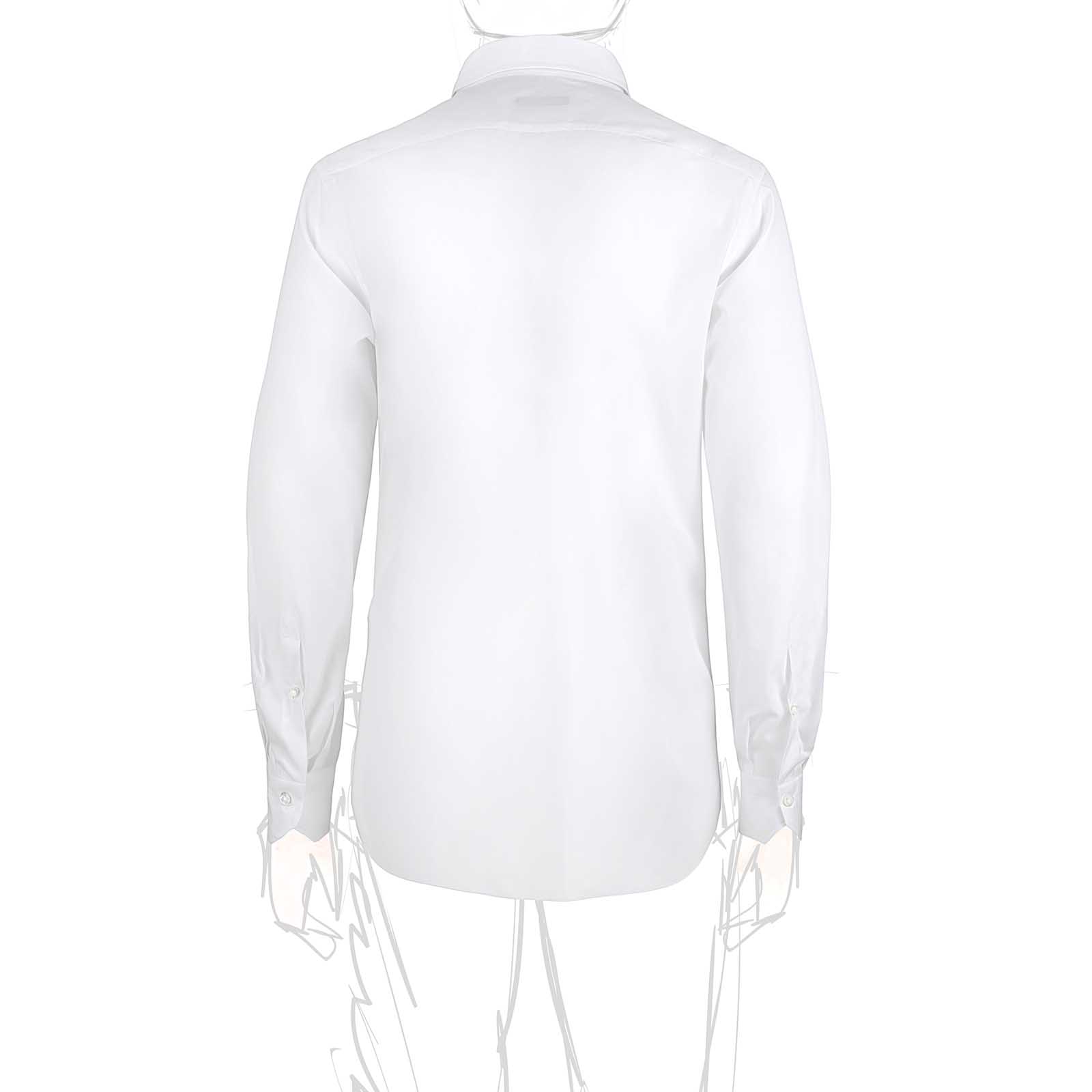 Rubinacci Camicia in cotone bianca Spedizione Gratuita
