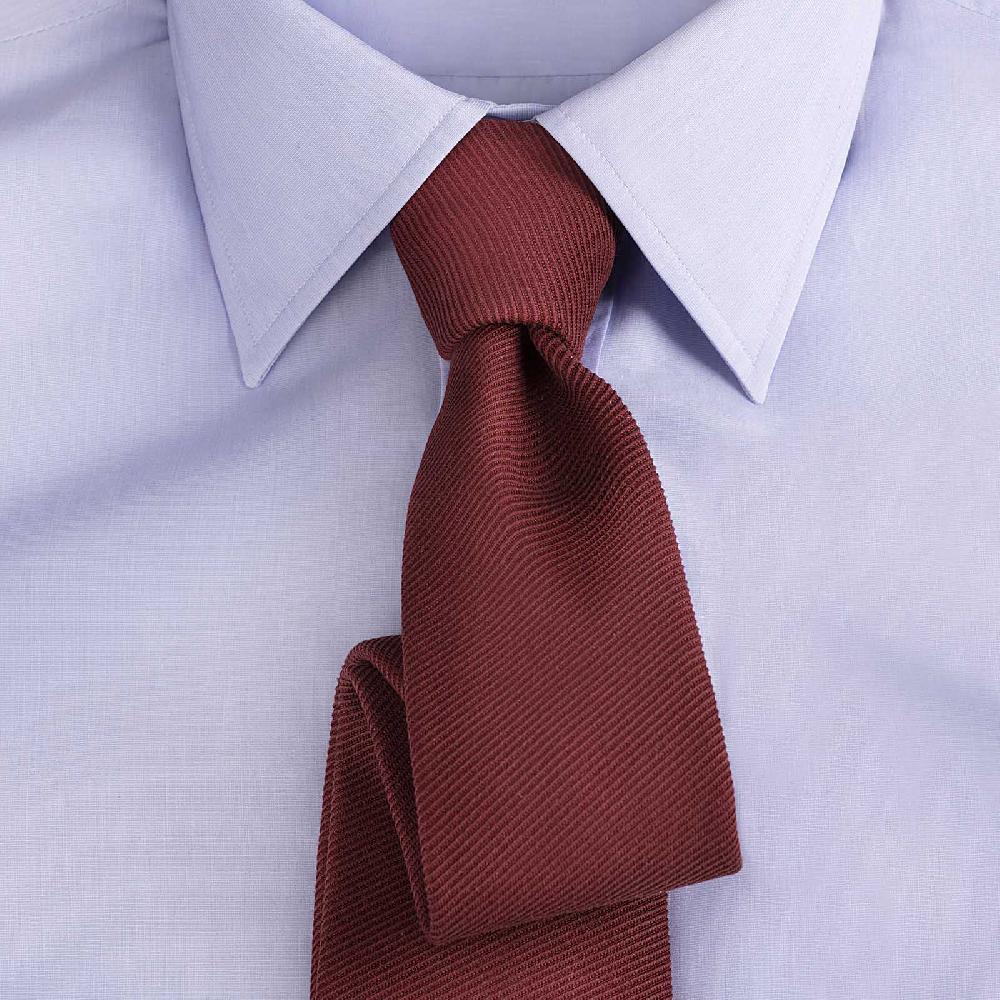 Rubinacci Camicia in cotone azzurra polsi gemelli Negozi Online