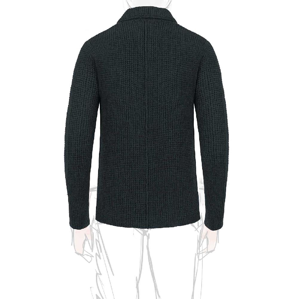 Rubinacci Cardigan cashmere verde scuro Promozione Limitata