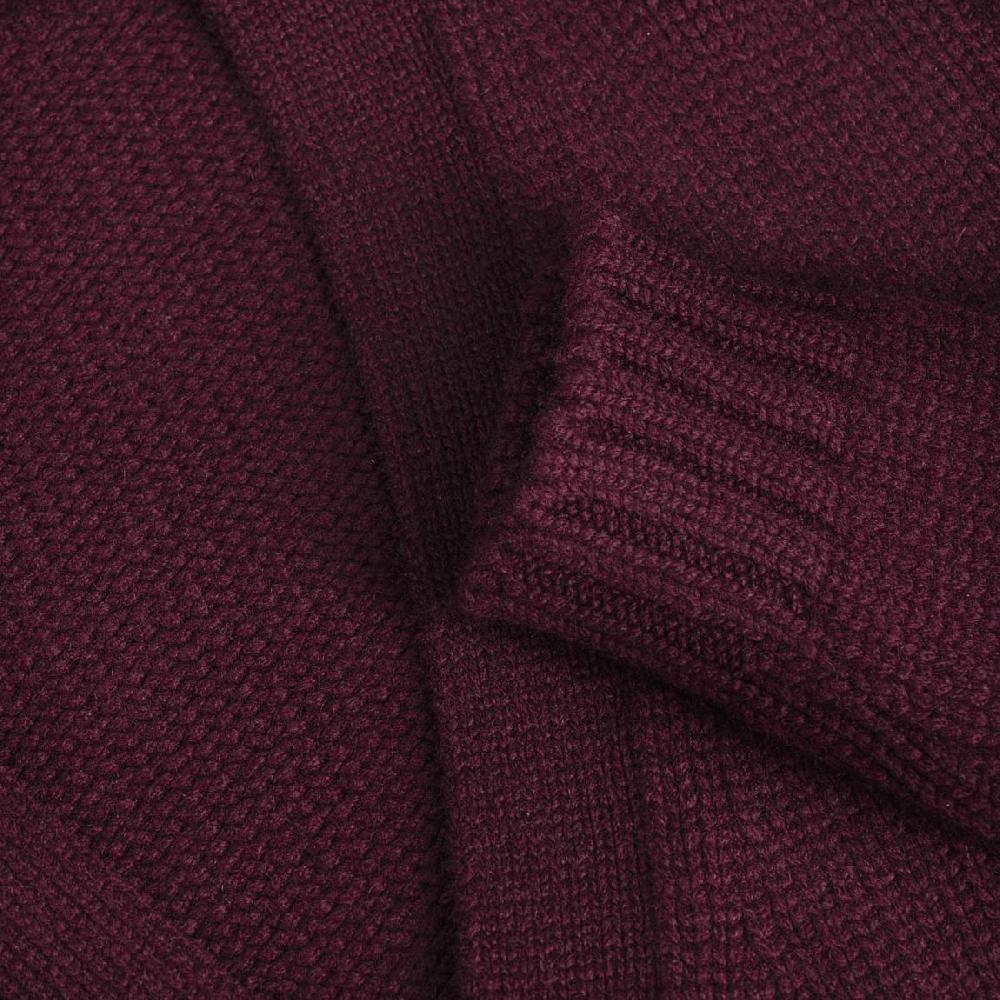 Rubinacci Cardigan cashmere bordeaux Convenienza