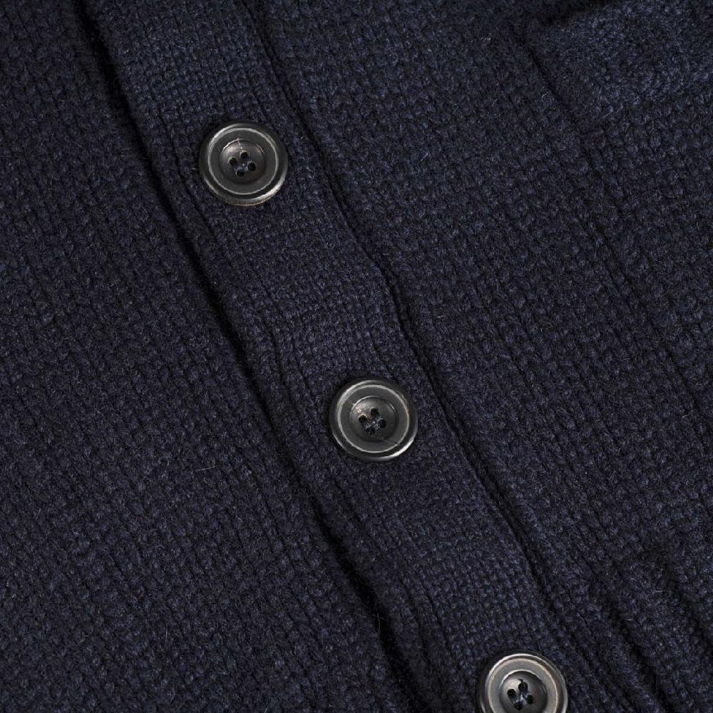 Rubinacci Cardigan cashmere blu Novità