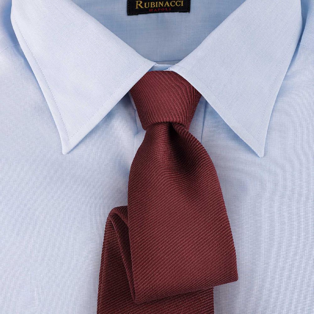 Rubinacci Camicia in cotone azzurra Sconto