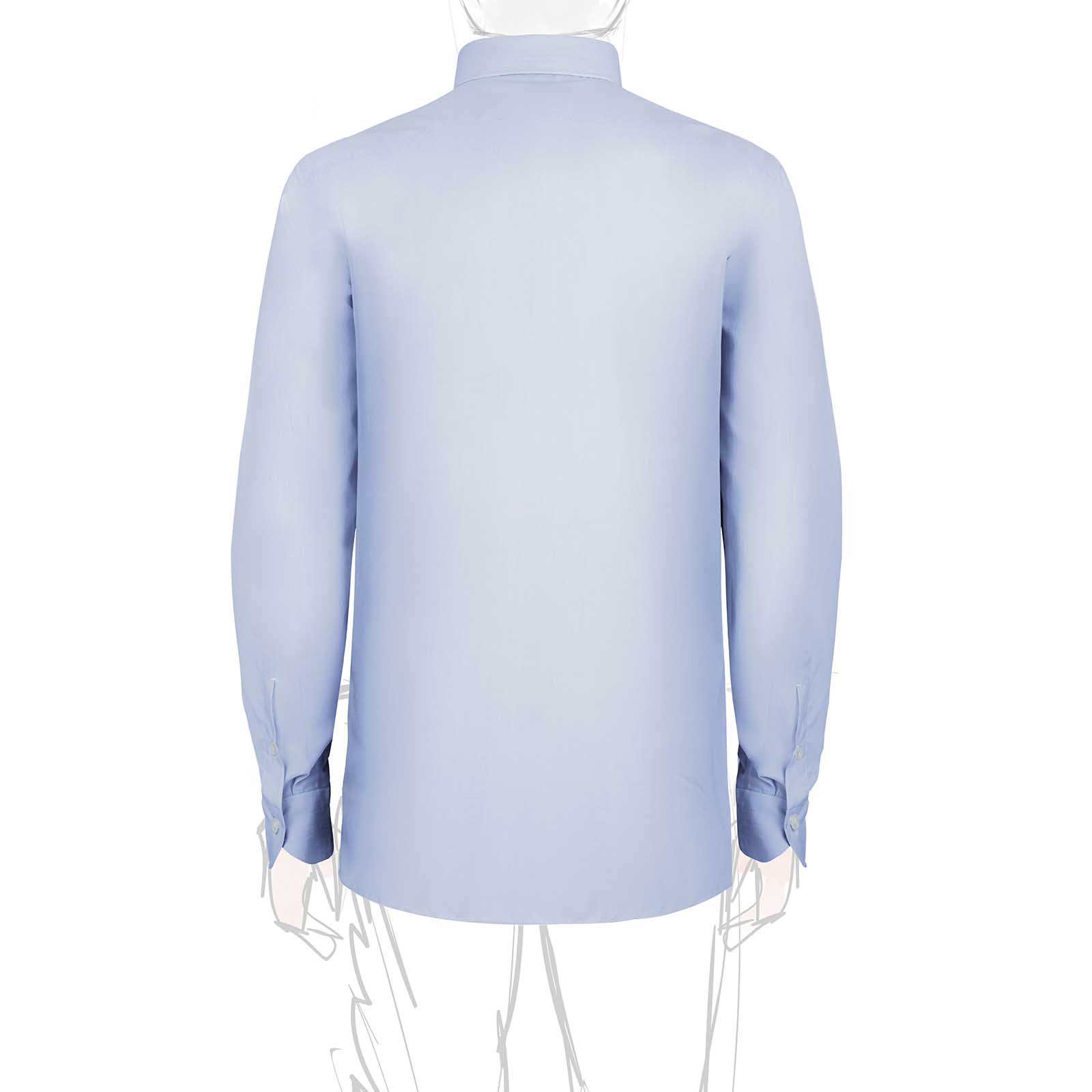 Rubinacci Camicia in cotone azzurra Sconto