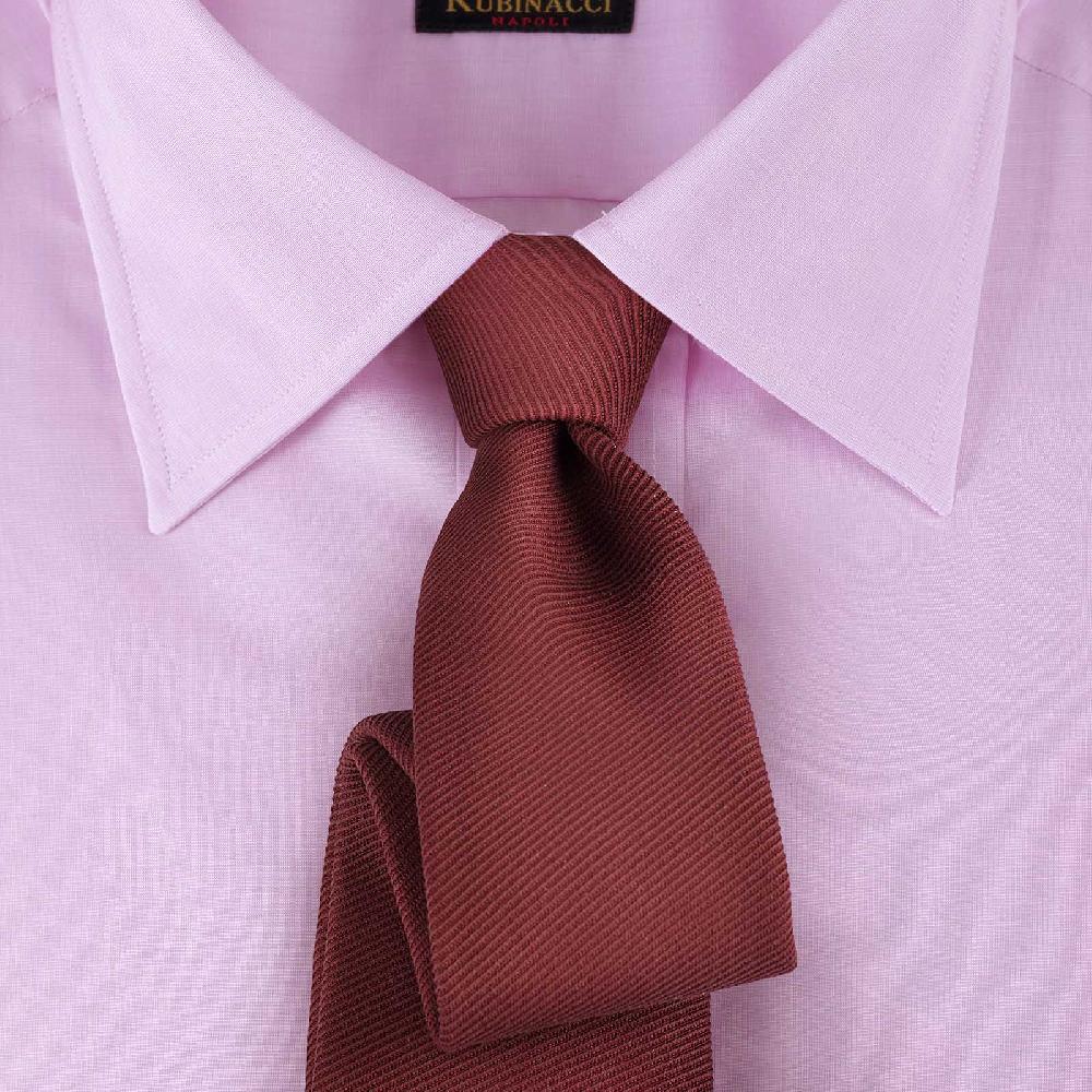 Rubinacci Camicia in cotone rosa Offerta