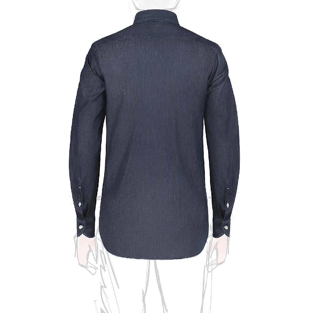 Rubinacci Camicia jeans blu scuro I Più Venduti