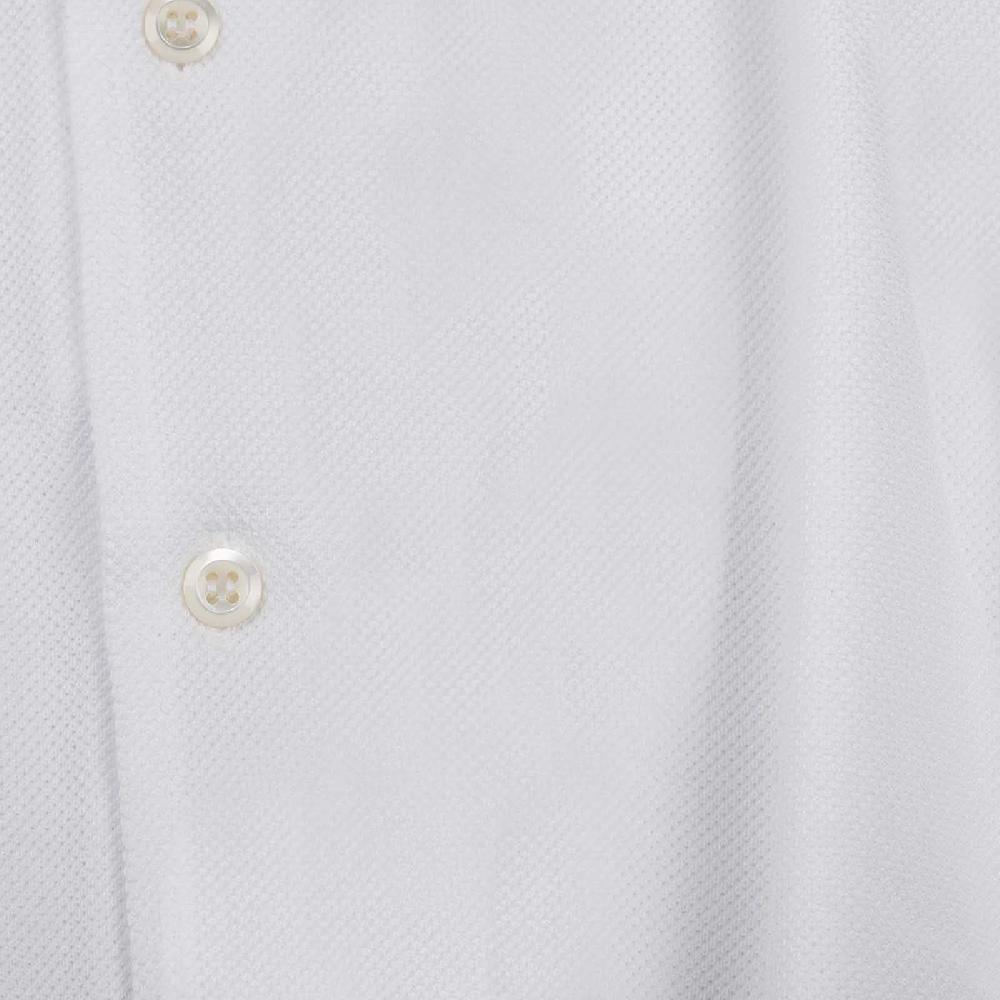 Rubinacci Camicia in piquet bianca In Saldo