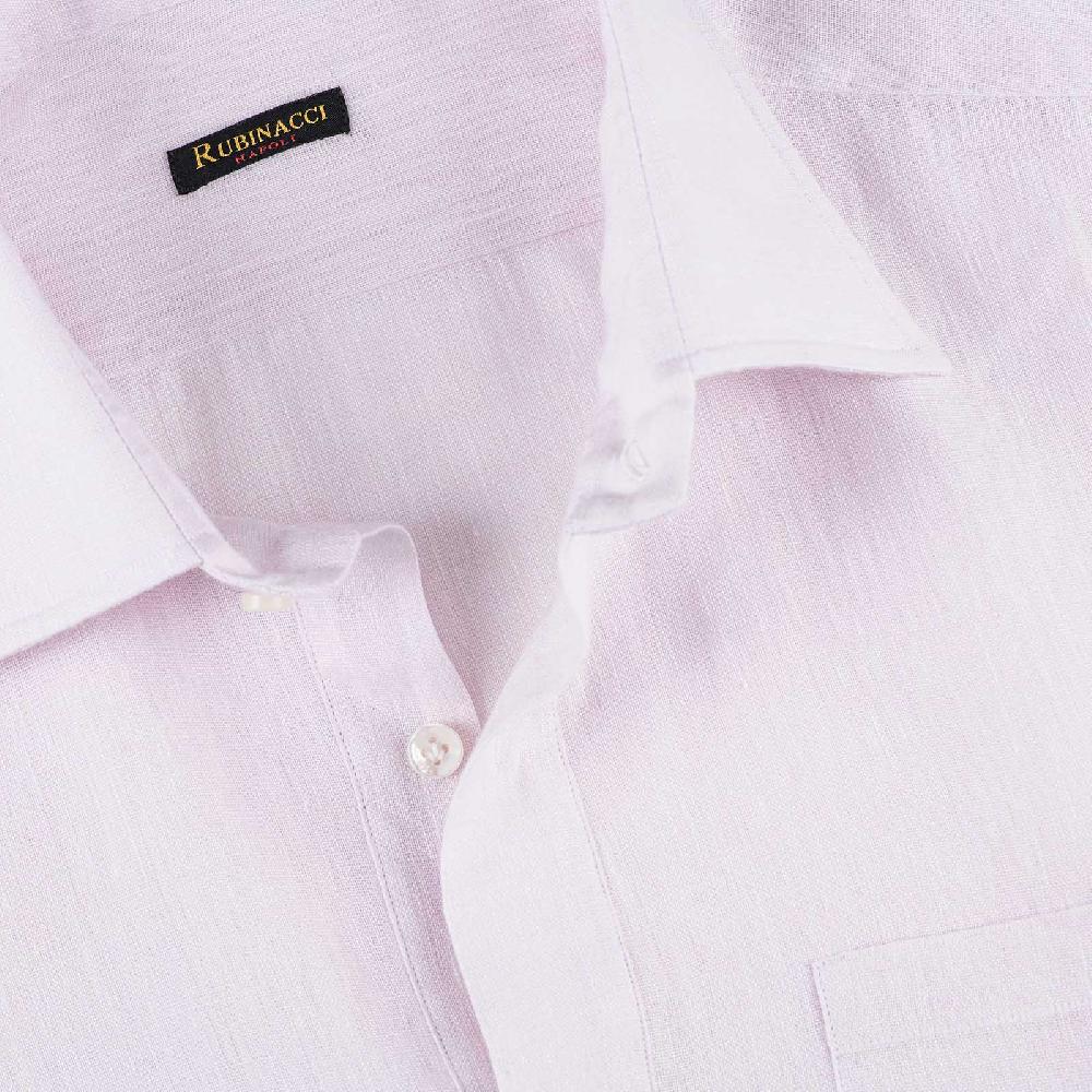 Rubinacci Polo in lino rosa 2025