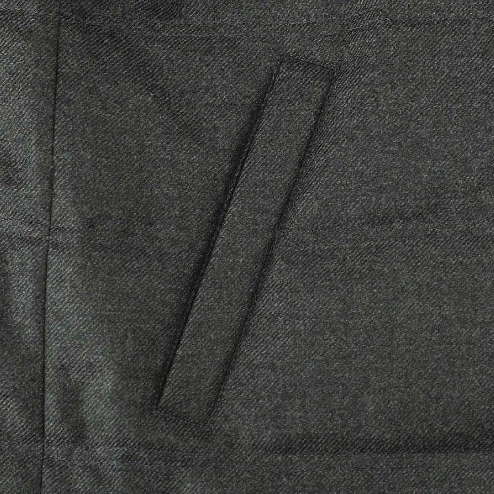 Rubinacci Gilet trapuntato lana e cashmere verde Soddisfazione Garantita