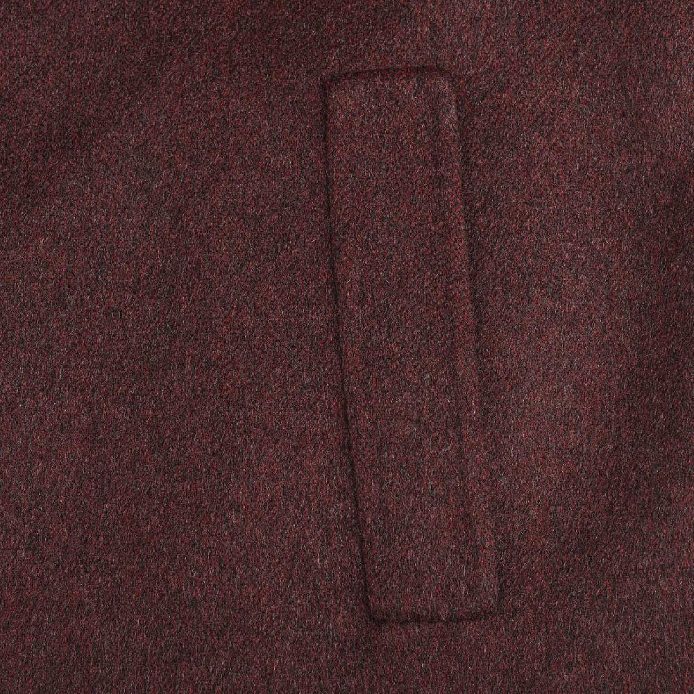 Rubinacci Cappotto in cashmere bordeaux Limited Edition Sconto