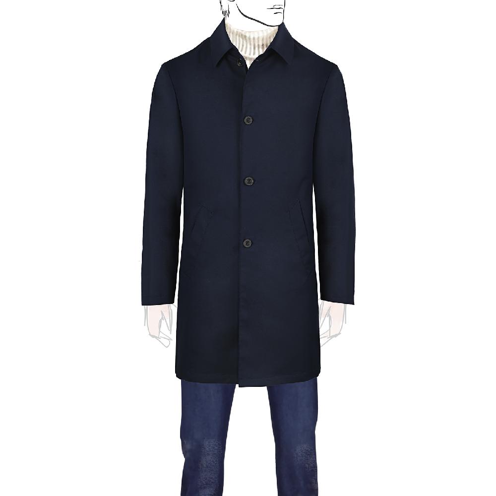 Rubinacci Impermeabile blu