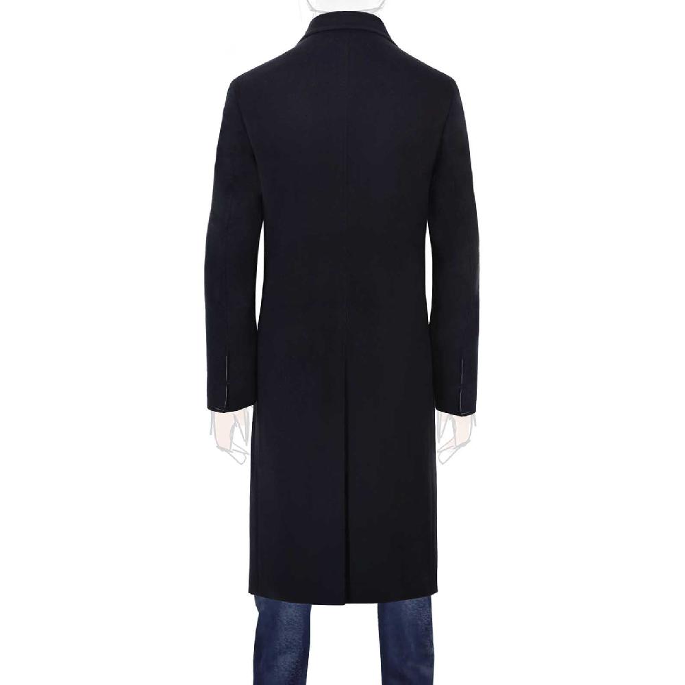 Rubinacci Cappotto in cashmere blu Online