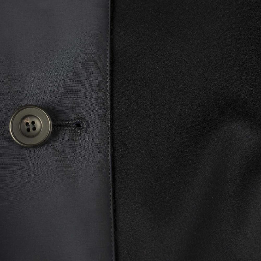 Rubinacci Cappottino in cashmere blu reversibile Enormi risparmi