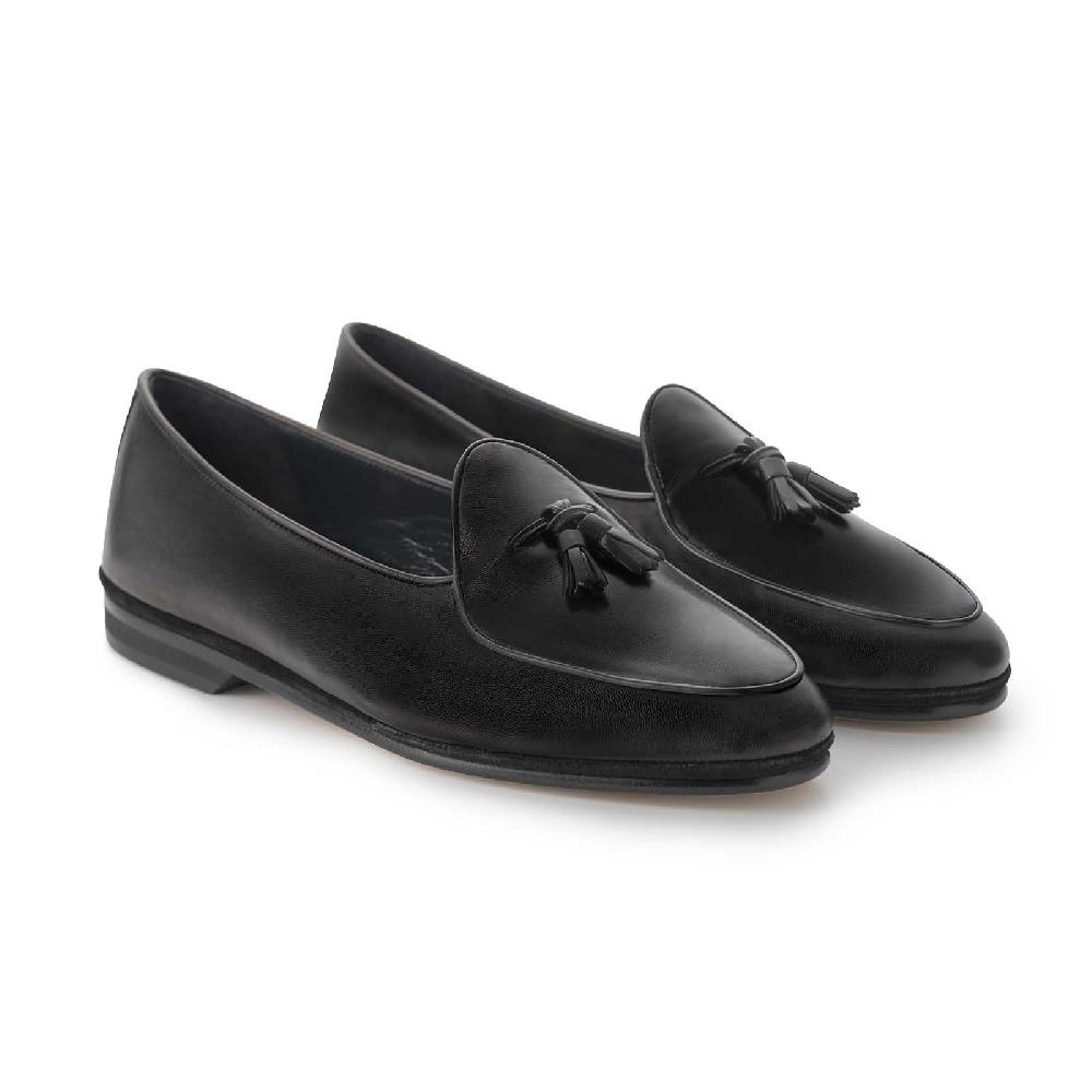 Rubinacci Marphy nappa nero con nappine Sconti VIP