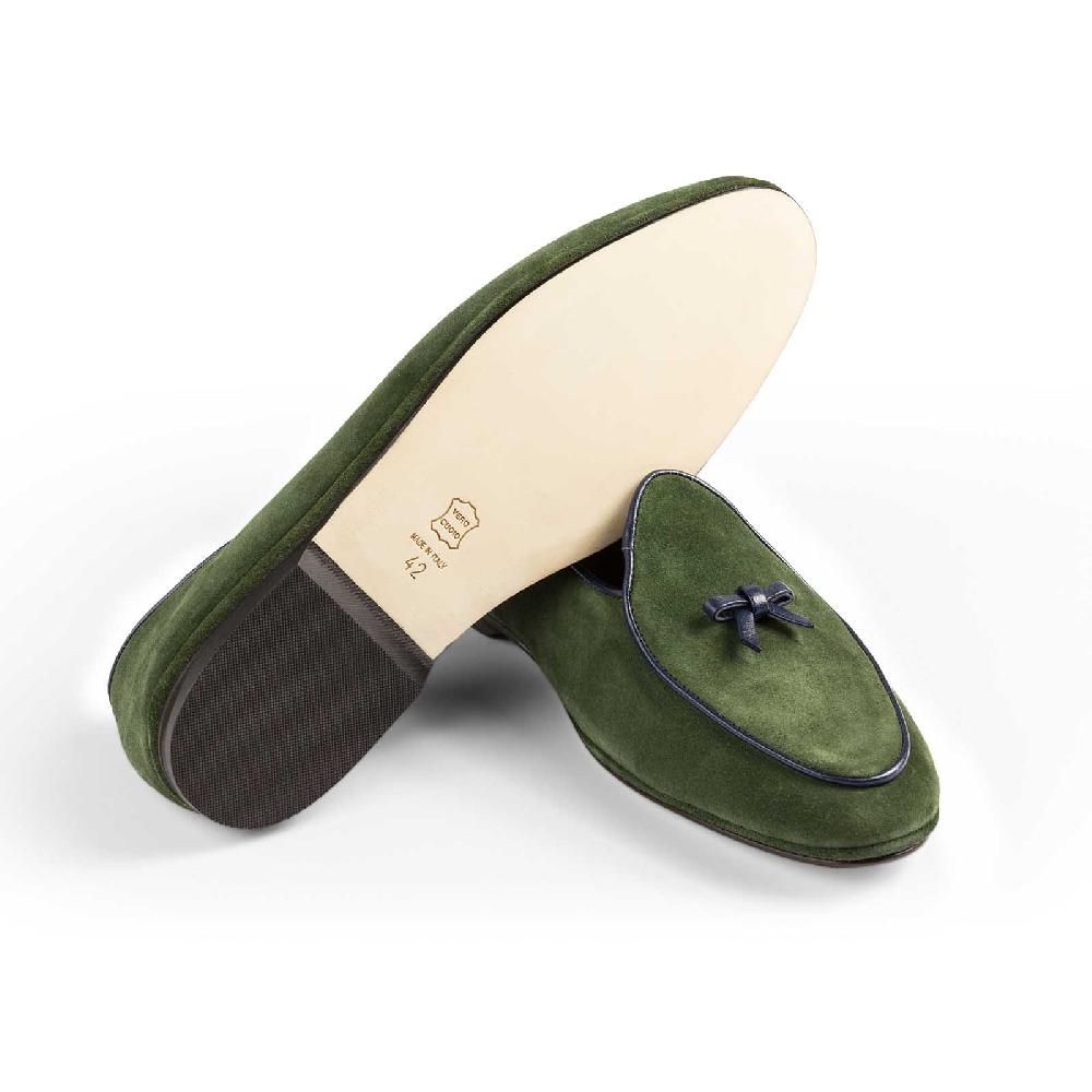 Rubinacci Marphy velour verde In vendita