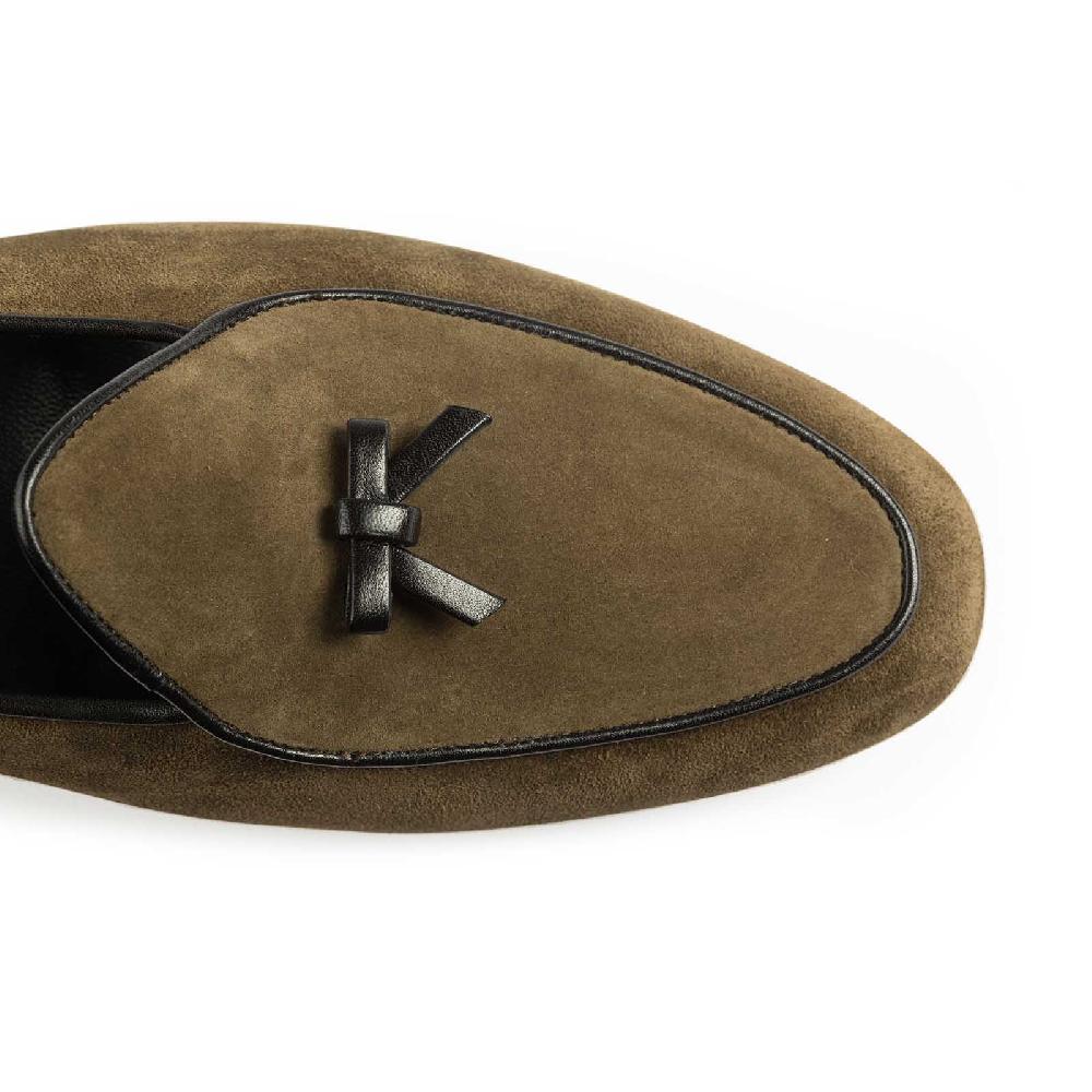 Rubinacci Marphy velour coffee 50% di sconto per tempo limitato