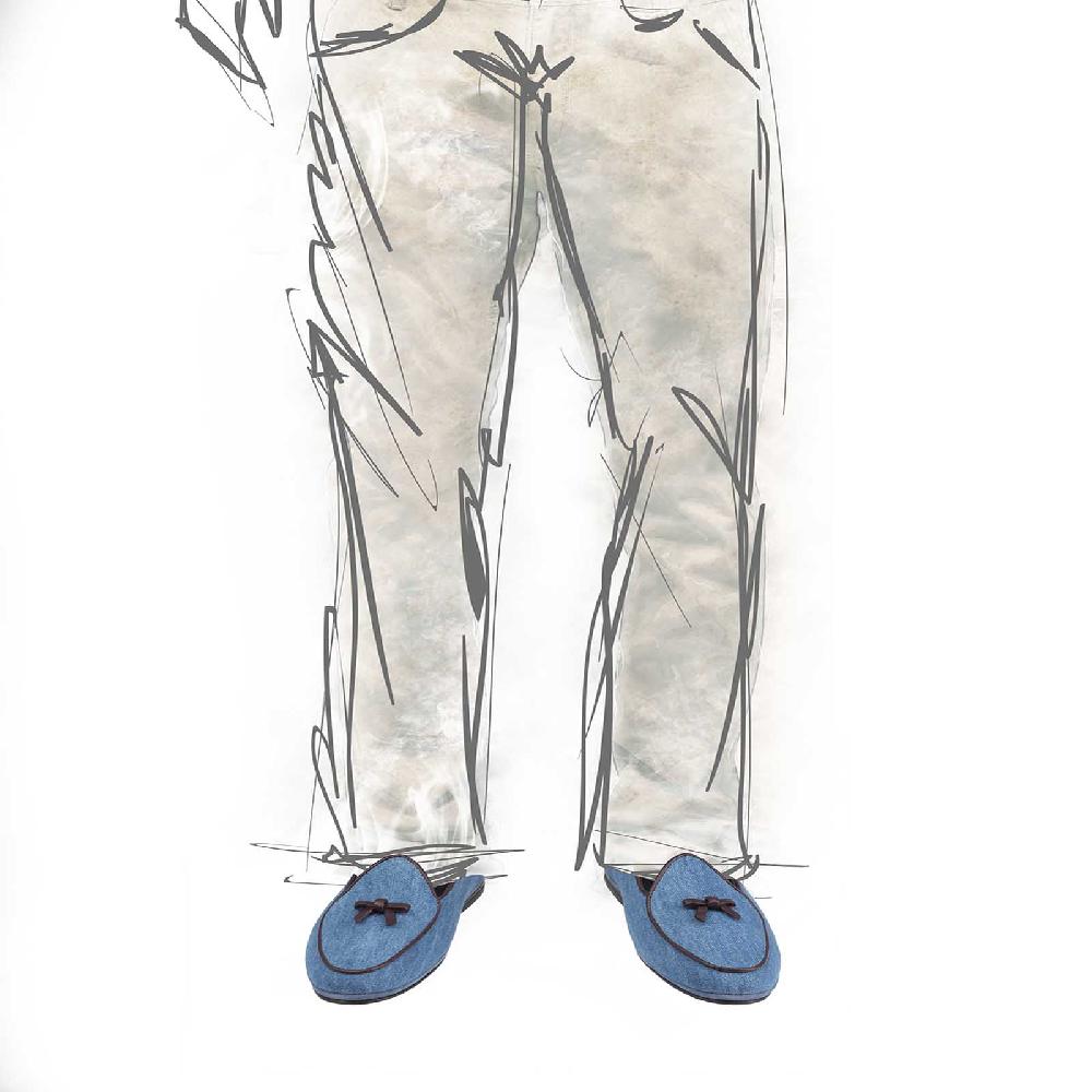 Rubinacci Marphy jeans delavè Italia