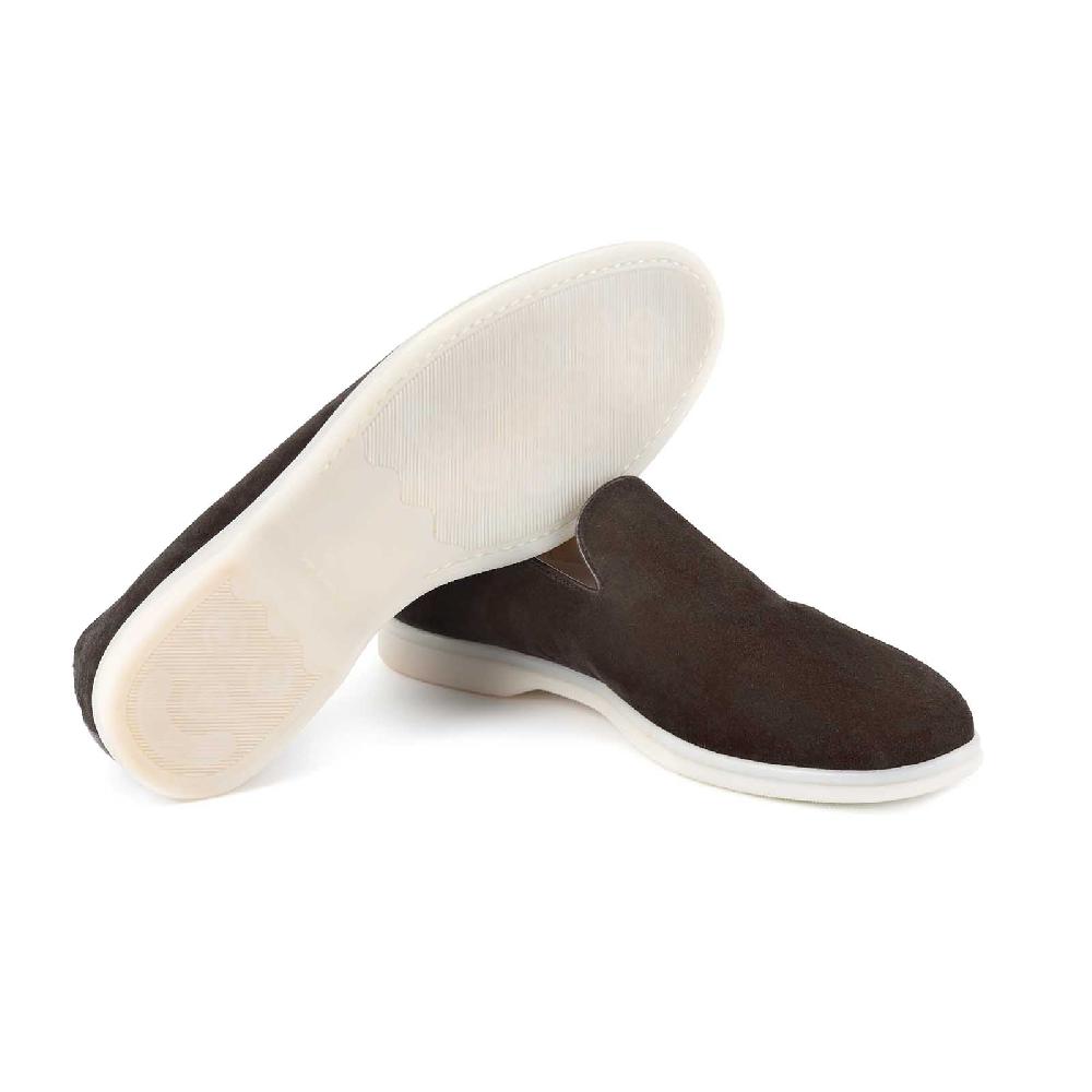 Rubinacci Sailing shoes testa di moro Promozione