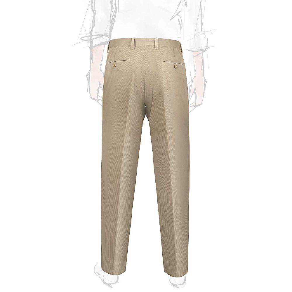 Rubinacci Pantalone in velluto a costine beige Economico