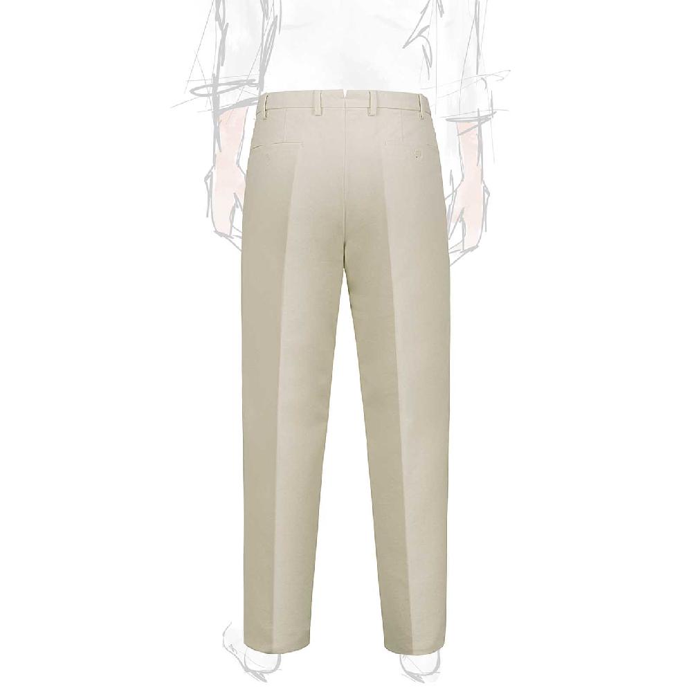 Rubinacci Pantalone in cotone panna Outlet