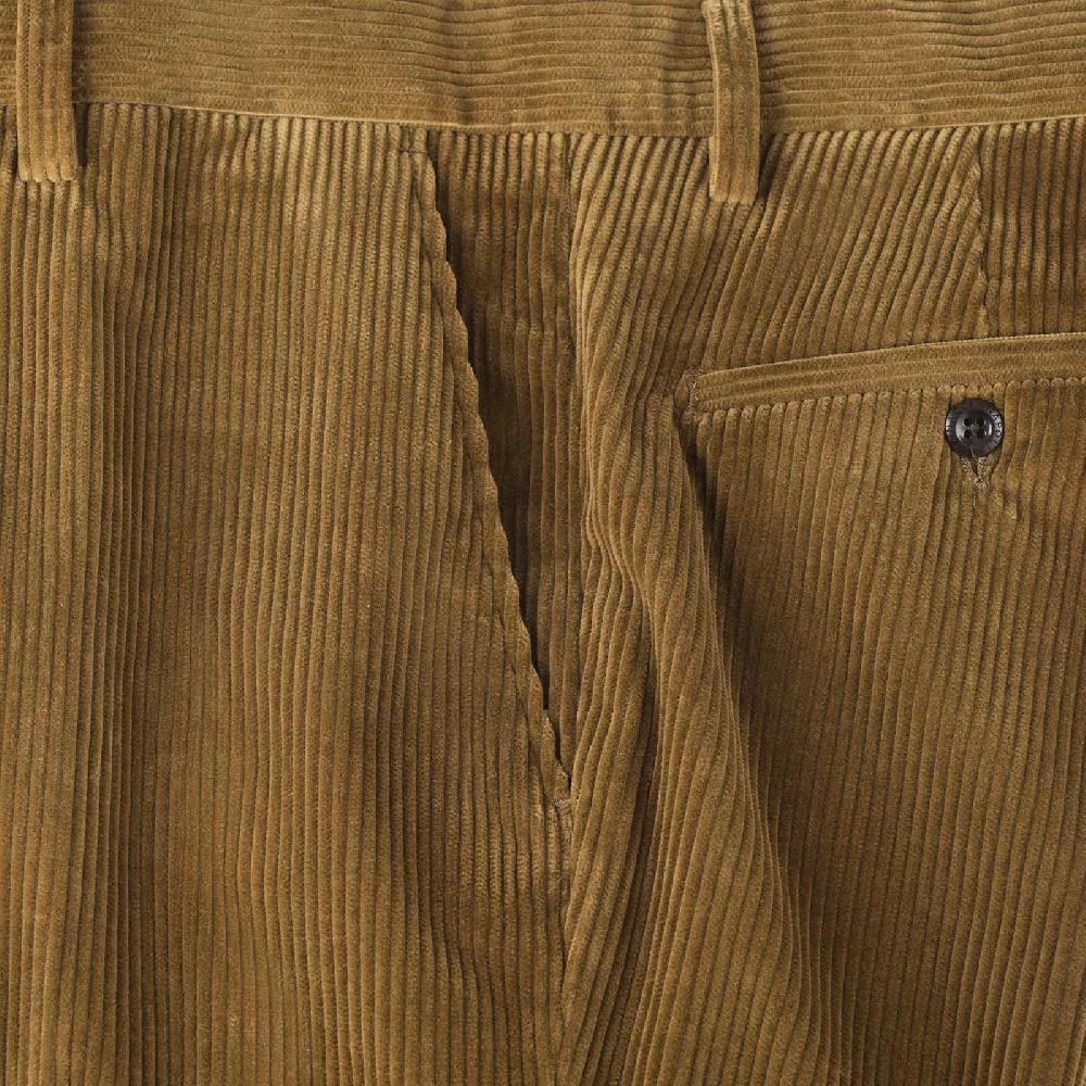 Rubinacci Pantalone in velluto a coste visone Offerte