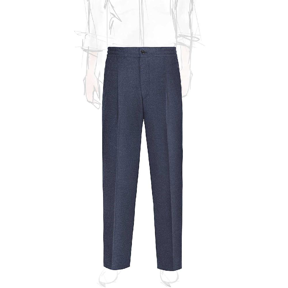 Rubinacci Pantalone leisure in flanella jeans I Più Venduti