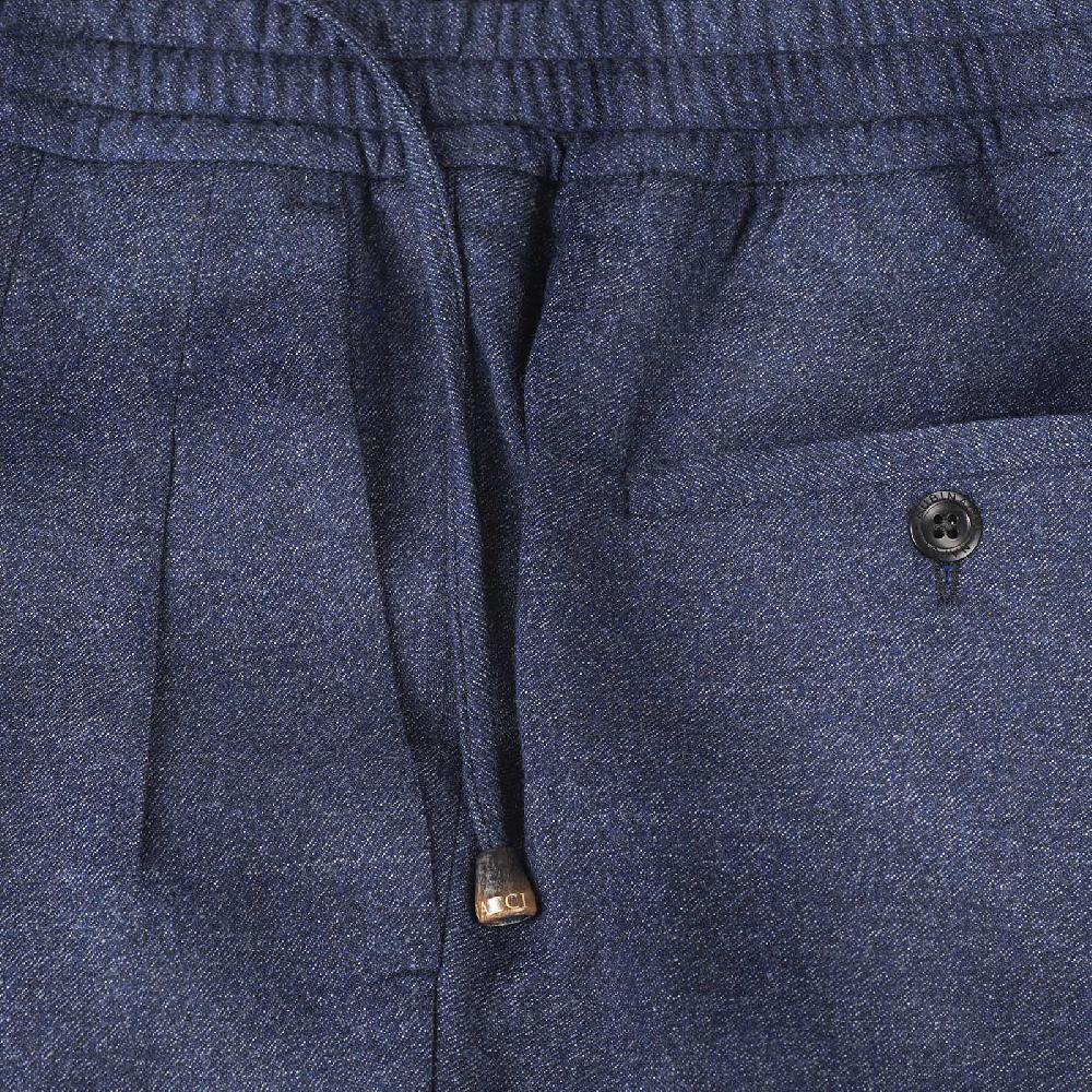 Rubinacci Pantalone leisure in flanella jeans I Più Venduti