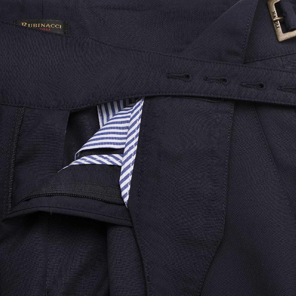 Rubinacci Pantalone manny in tasmania blu Vendite Flash
