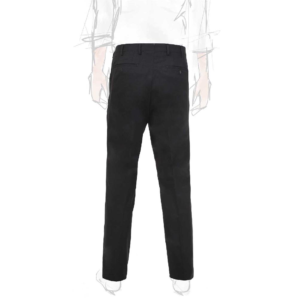 Rubinacci Pantalone in lana grigio scuro Moda