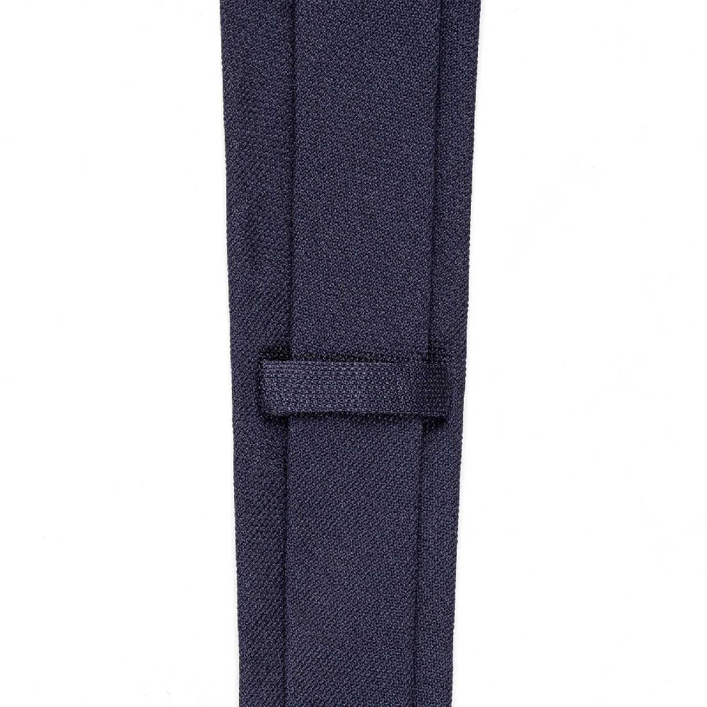 Rubinacci Cravatta in garza di seta blu navy ACQUISTA ORA