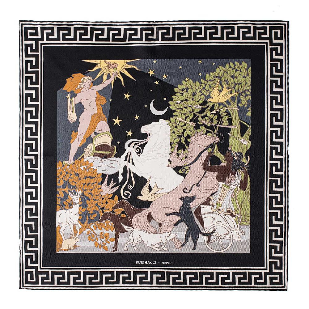 Rubinacci Pochette Artemide e Apollo nero Enormi sconti