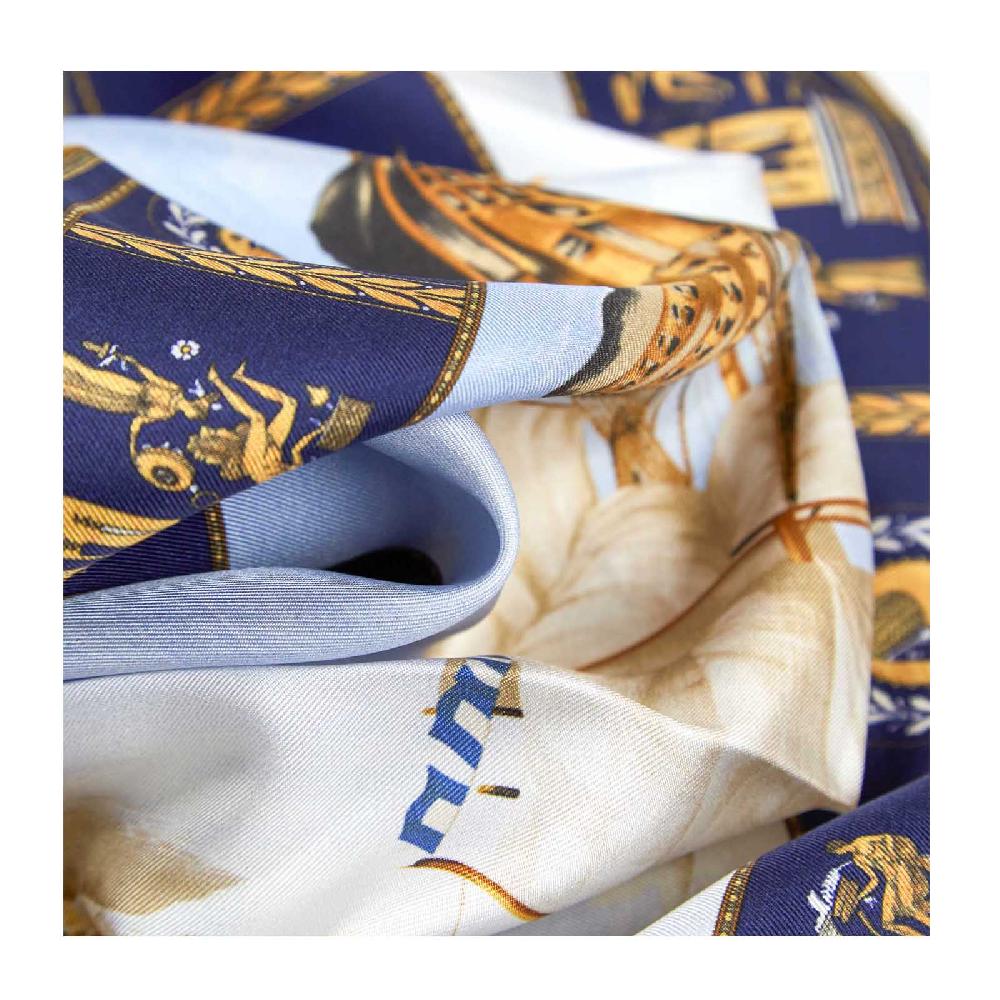 Rubinacci Pochette victory navy blu Qualità Garantita