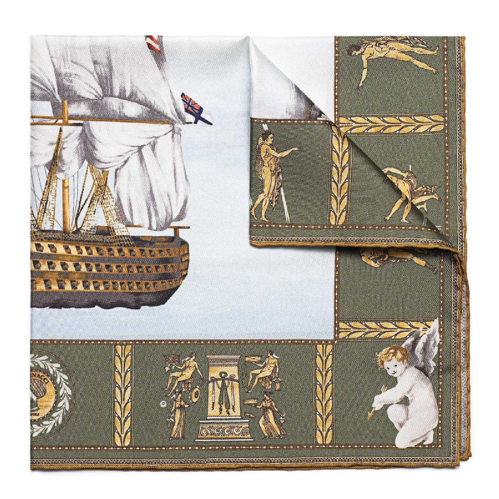 Rubinacci Pochette victory verde Negozi Online
