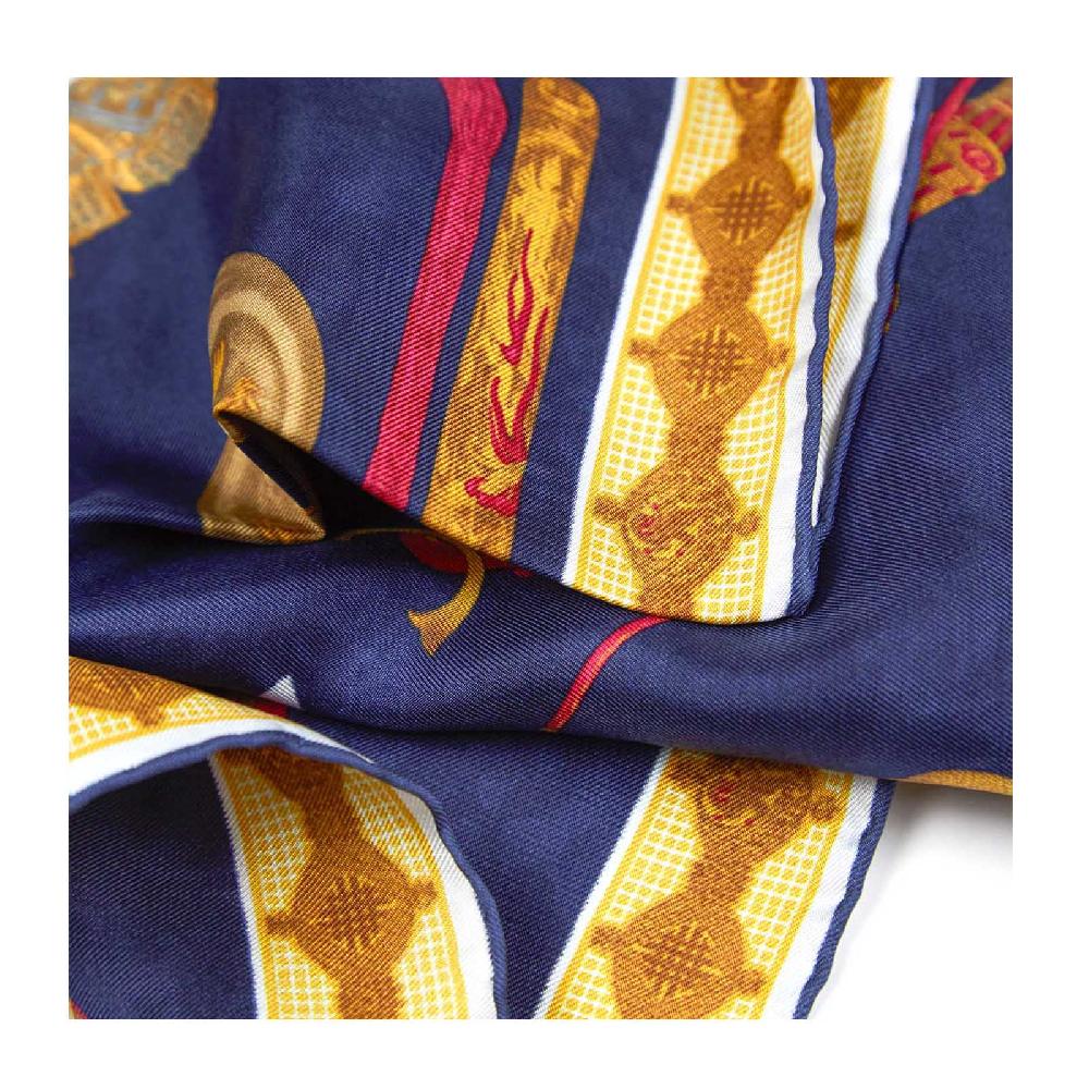 Rubinacci Pochette samurai blu notte Fino Al -60%