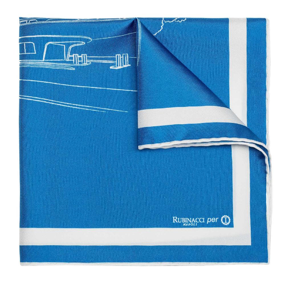 Rubinacci Pochette garage italia petrolio Convenienza