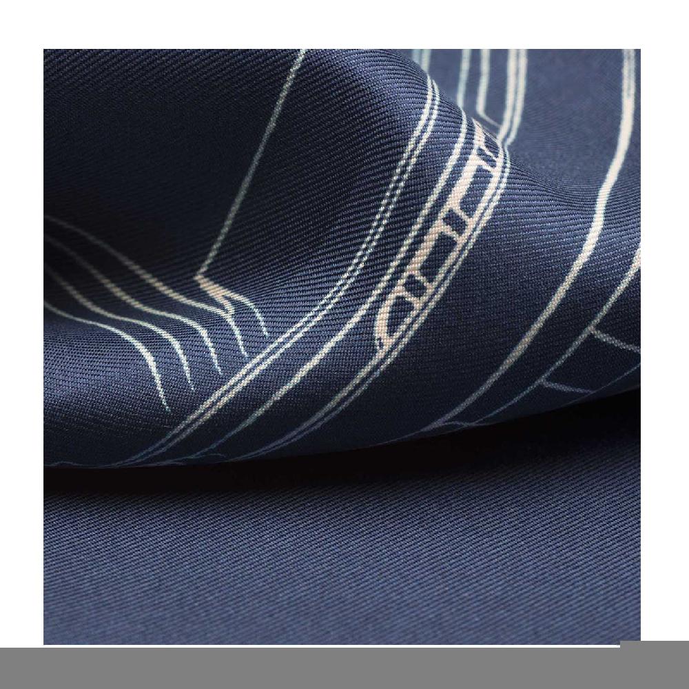 Rubinacci Pochette garage italia blu navy Novità