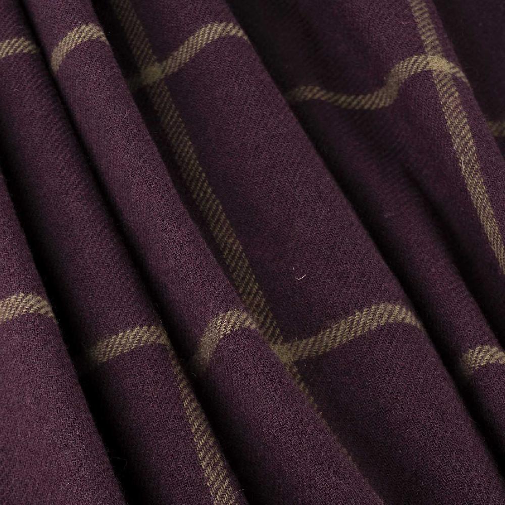 Rubinacci Sciarpa quadri bordeaux Offerta temporanea