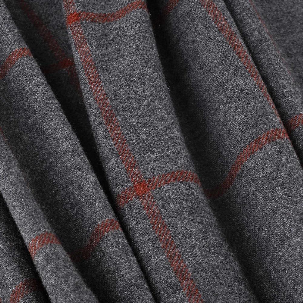 Rubinacci Sciarpa quadri grigio Lightning offer