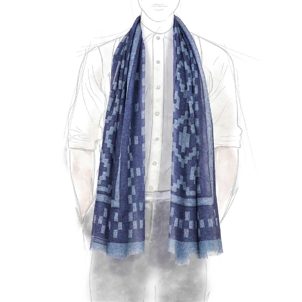 Rubinacci Stola berbera jeans Nuovi prodotti