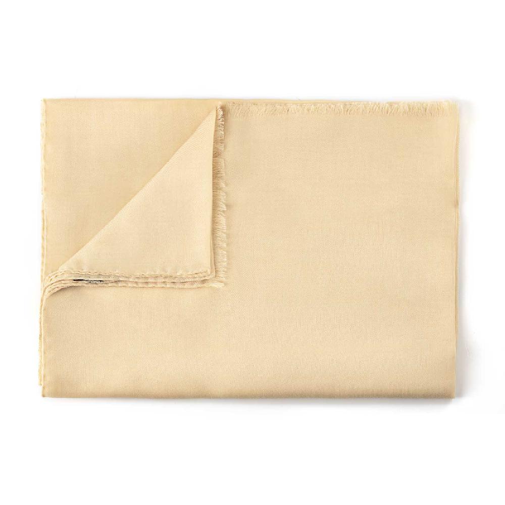 Rubinacci Sciarpa in cashmere ecru Enormi risparmi