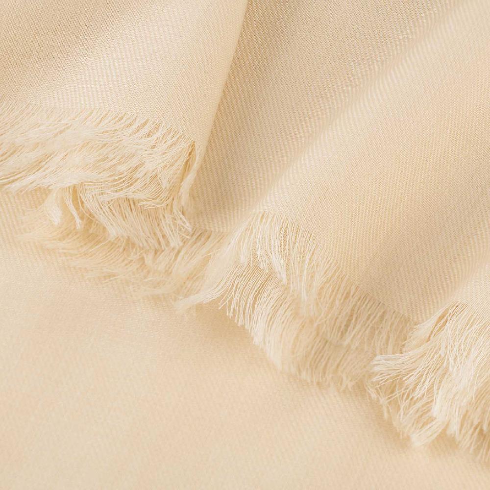 Rubinacci Sciarpa in cashmere crema Ultimi due giorni