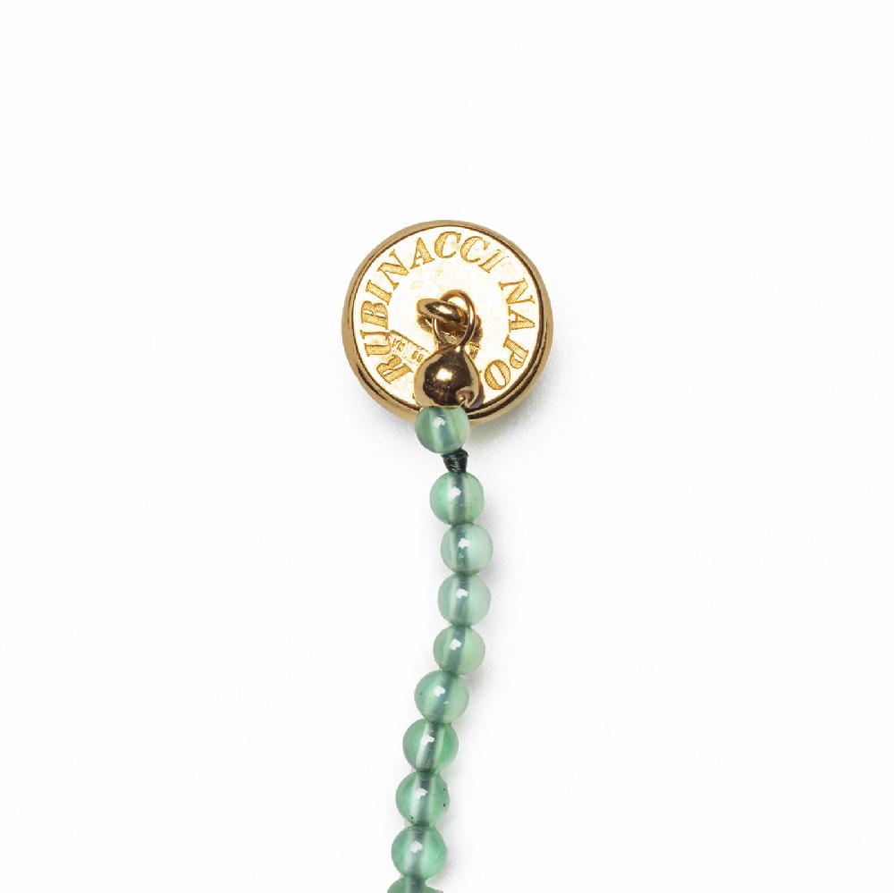 Rubinacci Bottone da bavero ruby in agata verde 50% di sconto per tempo limitato