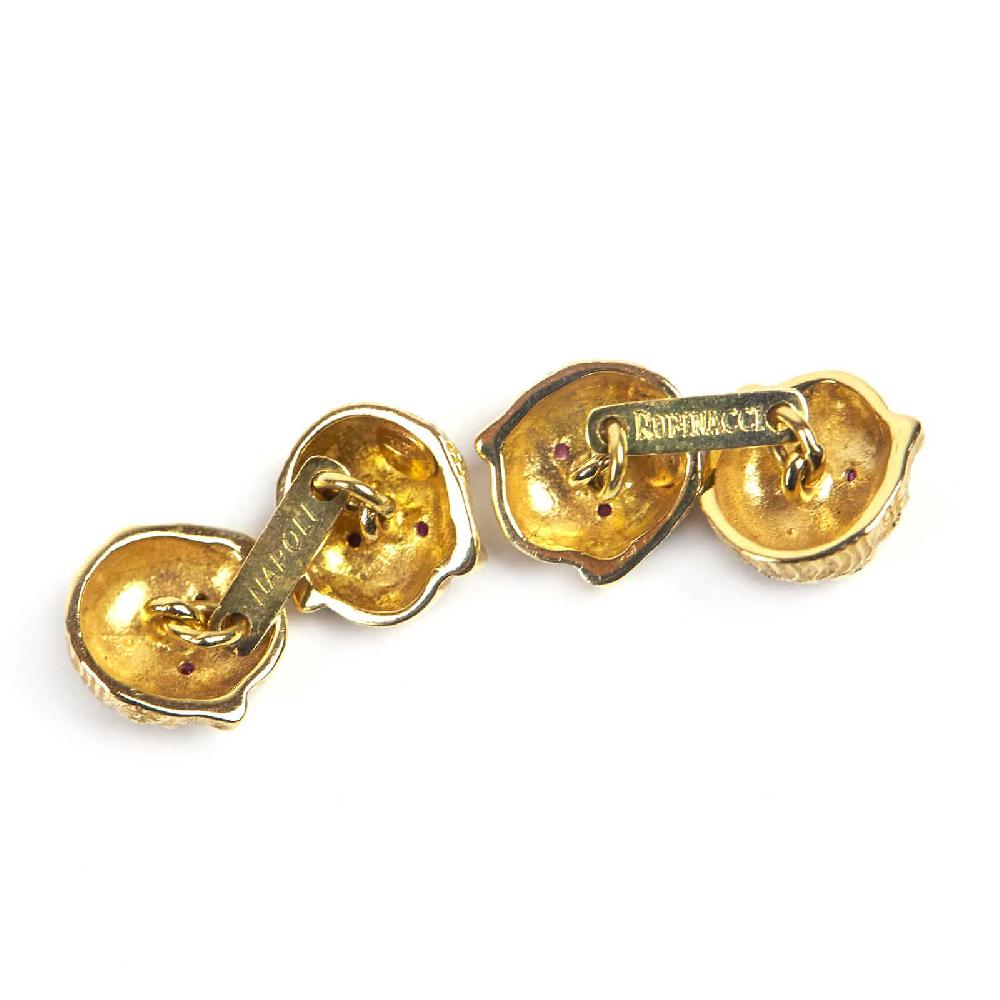 Rubinacci Gemelli con putti oro Vendita