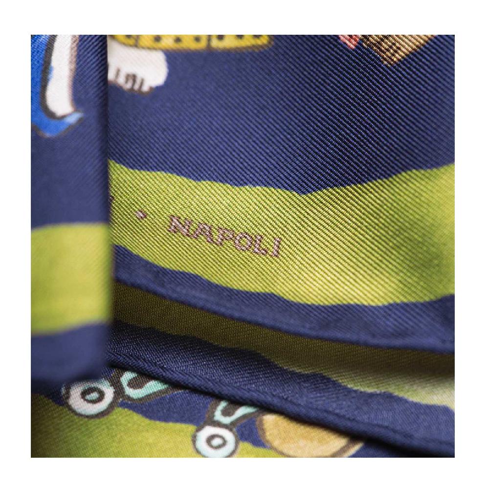 Rubinacci Foulard mendoza verde acido Qualità Garantita
