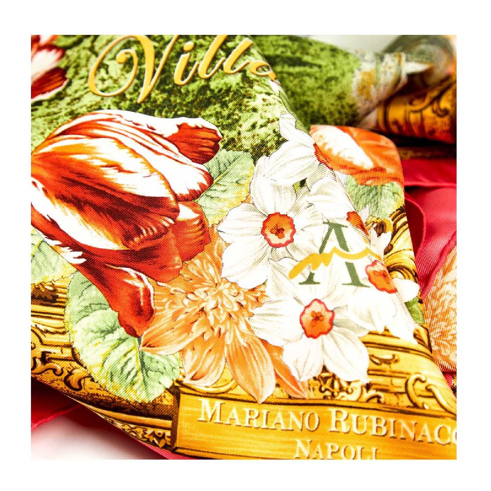 Rubinacci Foulard villa lucia corallo Presa