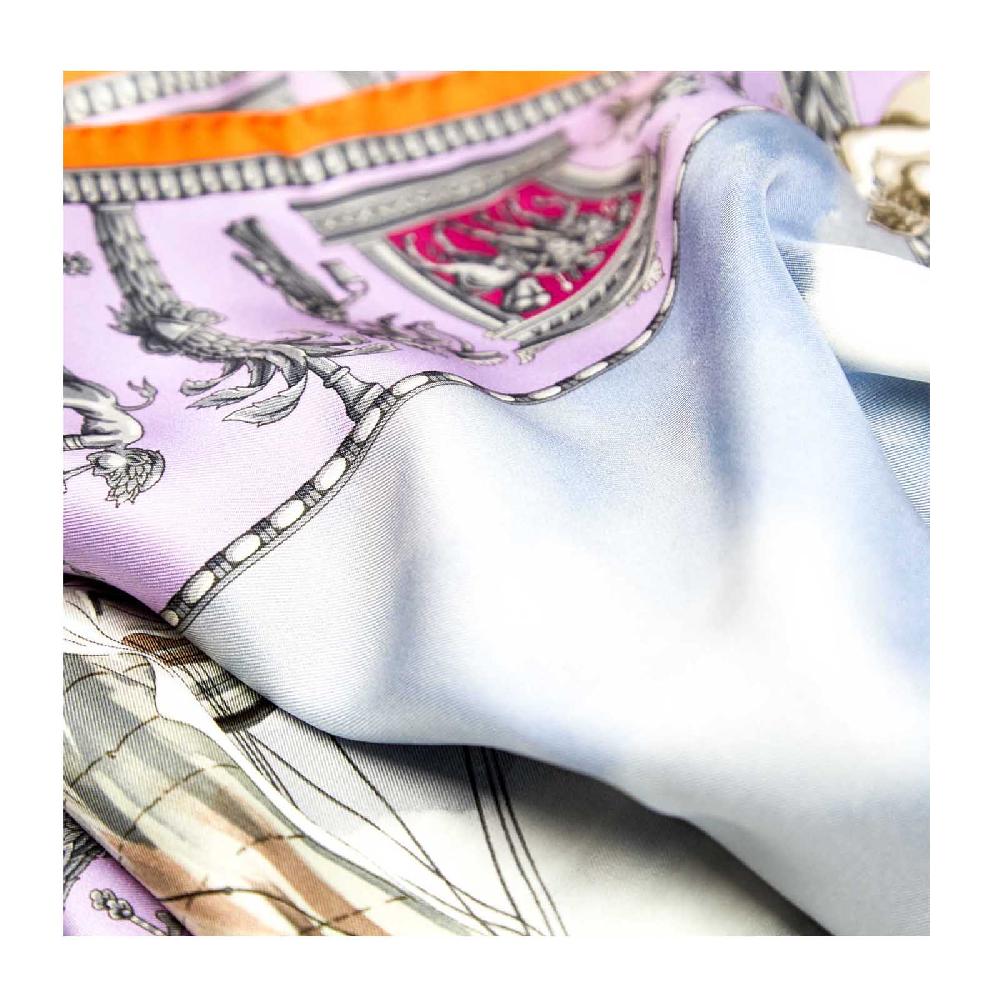Rubinacci Foulard victory lilla-arancio Offerta