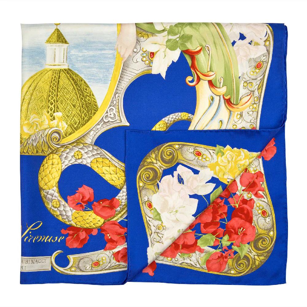 Rubinacci Foulard sirenuse bluette Economico