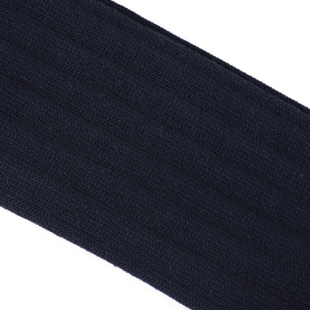 Rubinacci Calze in cotone a costa larga blu Saldi